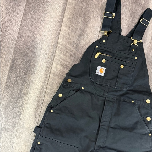 Carhartt Mens Black Coveralls - Picture 5 of 16